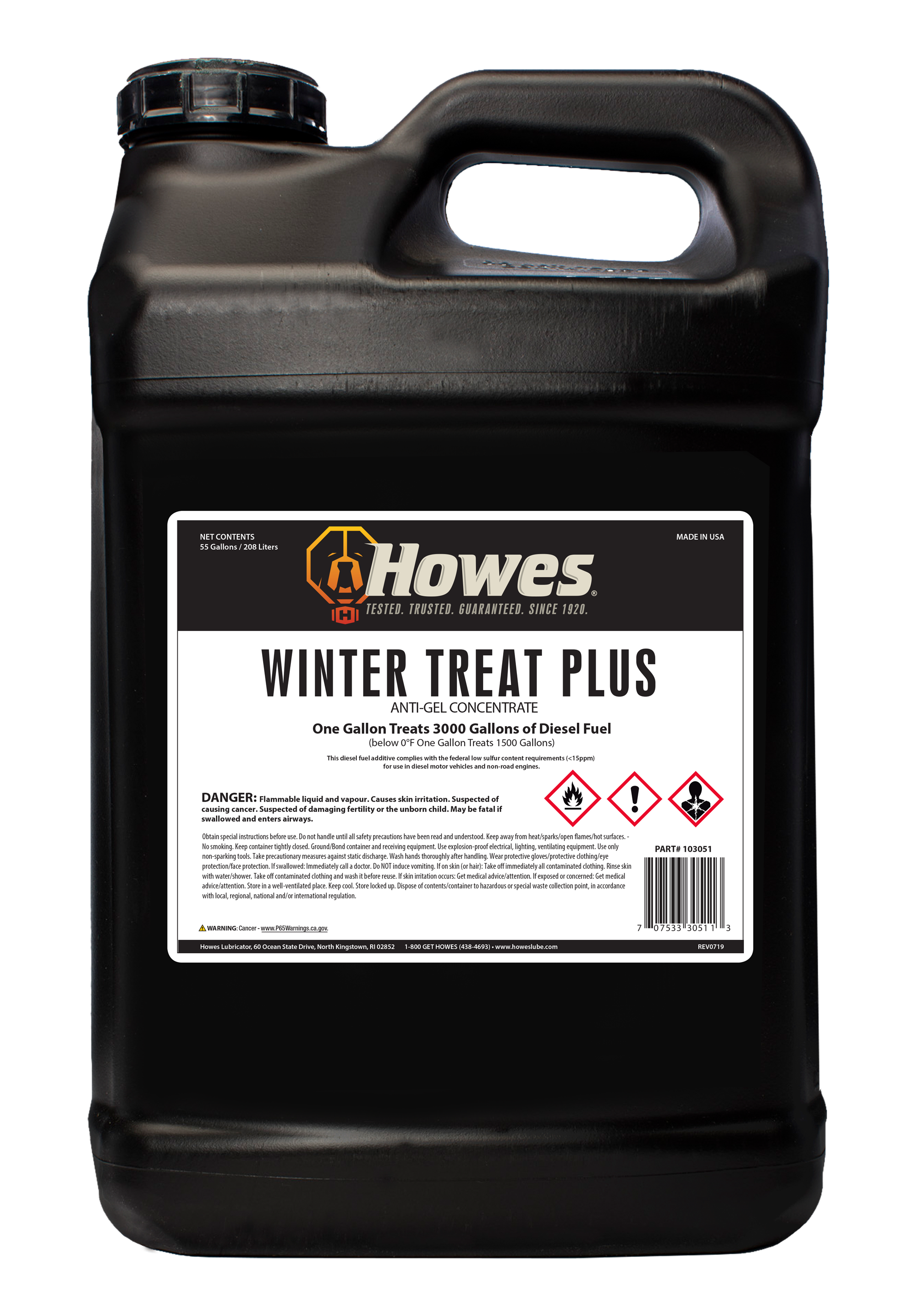 Concentrated Diesel Fuel Additive Howes Lubricator Howes Products