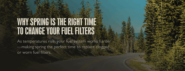 Why Spring Is The Right Time to Change Your Diesel Fuel Filters