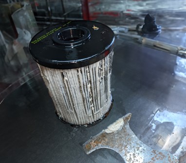 Gelled Diesel Fuel Filter