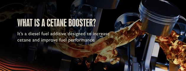 What is a cetane booster? It's a diesel fuel additive designed to increase cetane and improve fuel performance.