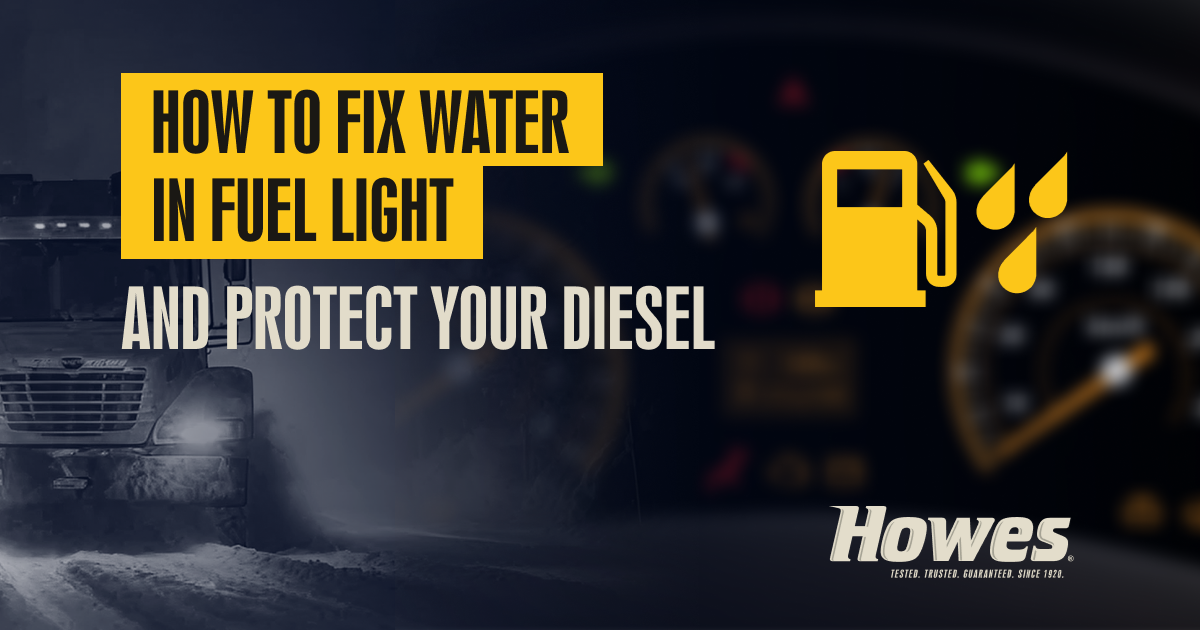 Fuelight How to Fix Water in Fuel Light and Protect Your Diesel | Blog | Howes ...
