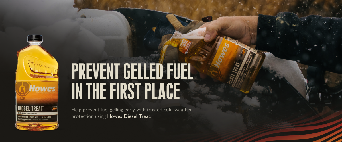 Prevent Gelled Fuel in the First Place with Howes Diesel Treat